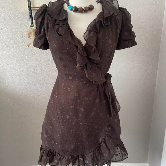 M60 Miss Sixty Surplice Dress - Picture 1 of 4
